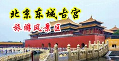 操妇女中国北京-东城古宫旅游风景区
